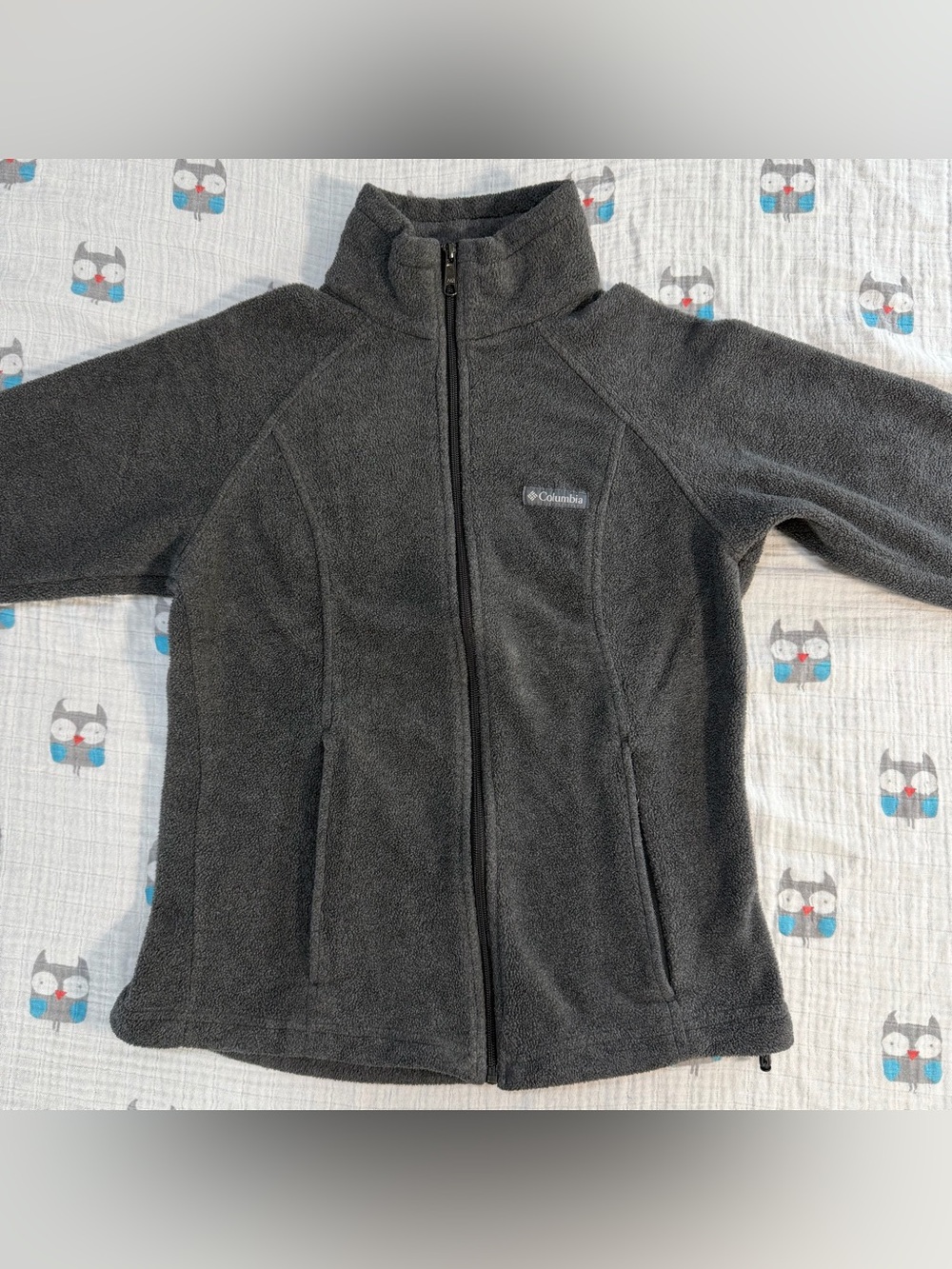 Columbia Black Full-Zip Fleece Jacket – Women’s Medium